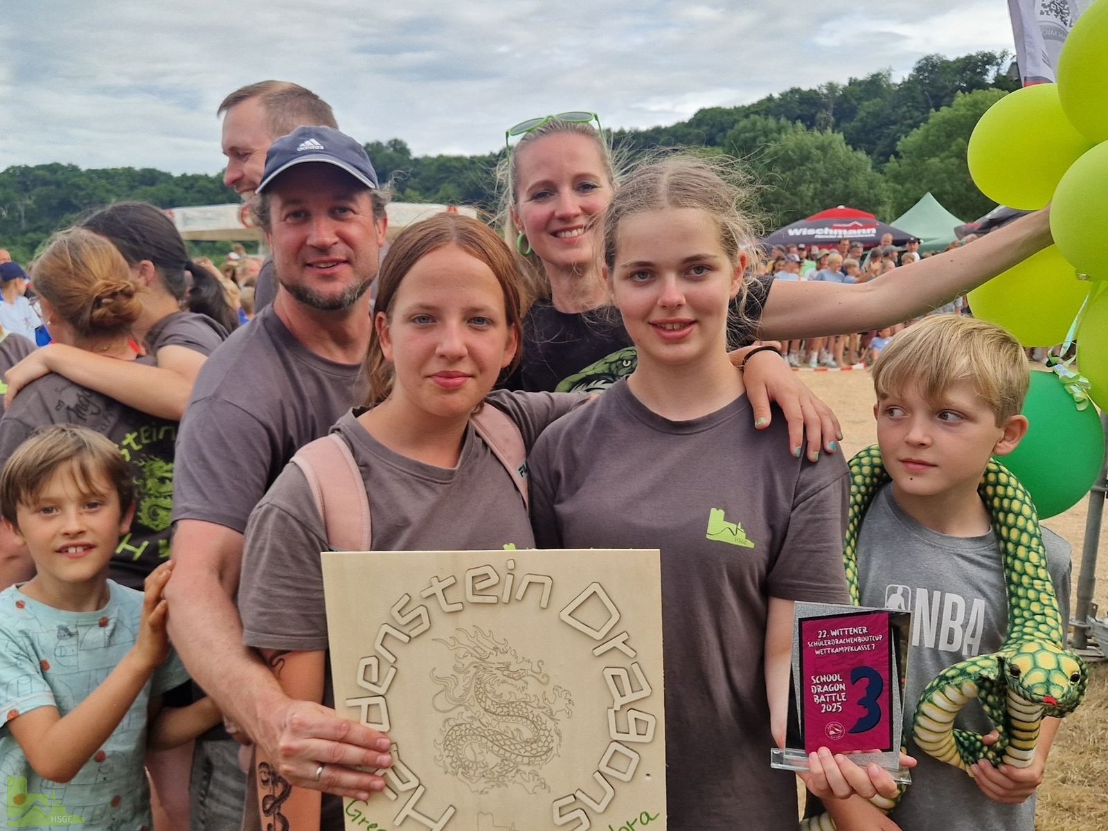 Schüler-Cup „School Dragon Battle“: Hardenstein-Gesamtschule zeigt Teamgeist auf dem Wasser